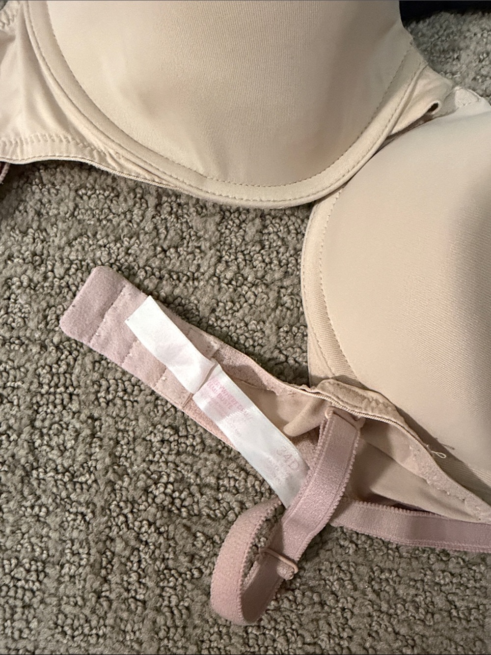 PINK Victoria's Secret Smooth T-Shirt Bras - Black & Nude - Picture 2 of 4